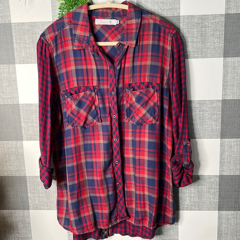 Billy T Button Up Woman’s Shirt